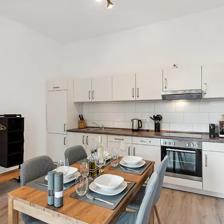 Homespace - Magdeburg - Gemuetliches Apartment Mit Balkon Extérieur photo