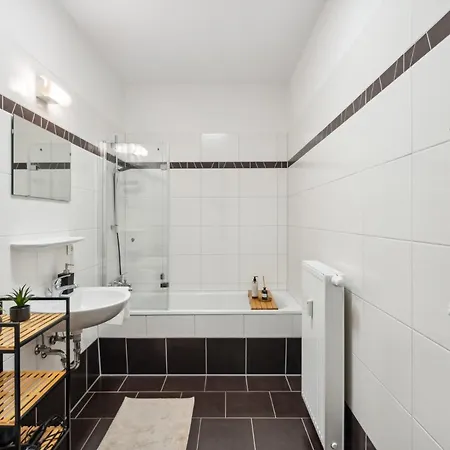 Homespace - Magdeburg - Gemuetliches Apartment Mit Balkon Extérieur photo