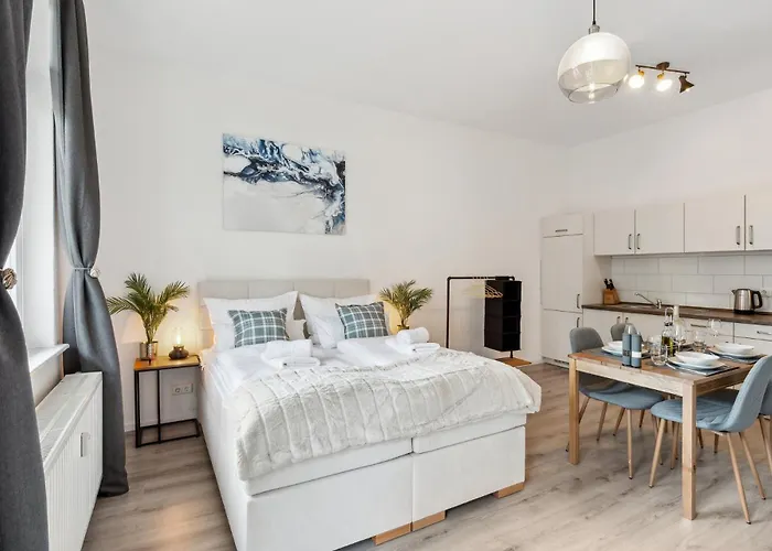 Homespace - Magdeburg - Gemuetliches Apartment Mit Balkon