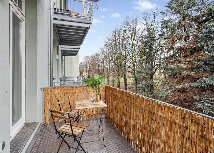 Homespace - Magdeburg - Gemuetliches Apartment Mit Balkon