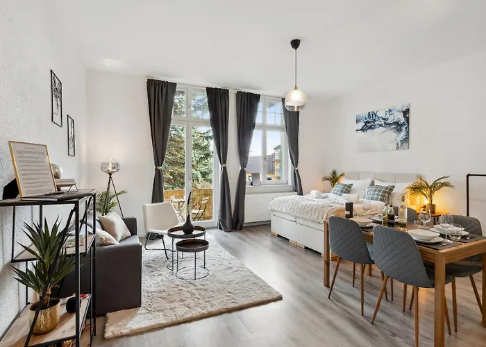 Homespace - Magdeburg - Gemuetliches Apartment Mit Balkon